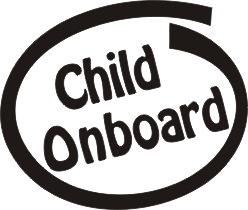 (image for) Child Onboard Vinyl Sticker - Click Image to Close
